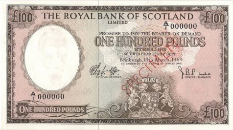 Issued bankNotes 1960s 1970s - Pam West British Bank Notes