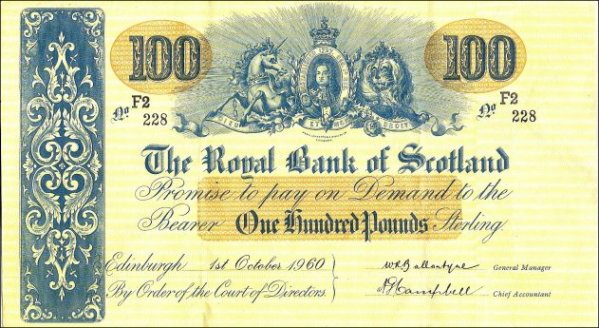 west british bank notes