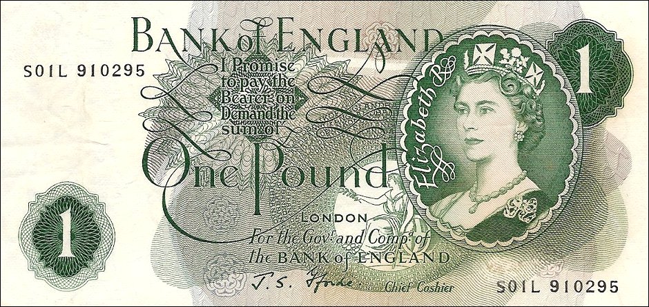 1000 british pound note